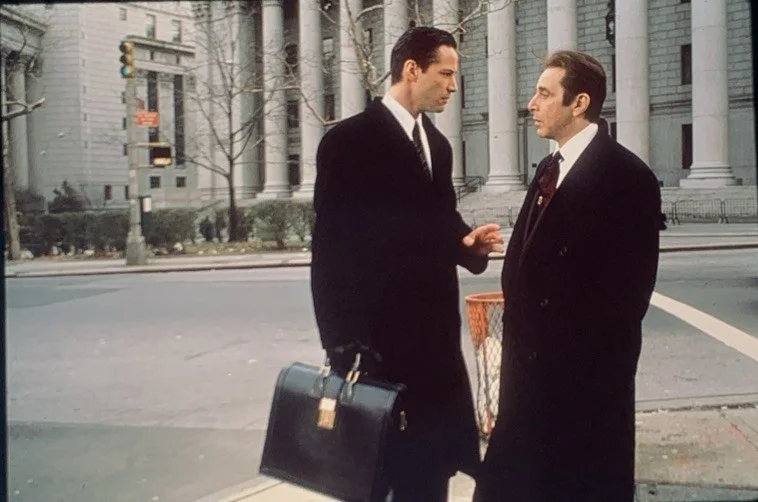 DEVIL’S ADVOCATE Al Pacino Keanu Reeves 1997 35mm Publicity Slides x2, изображение 2