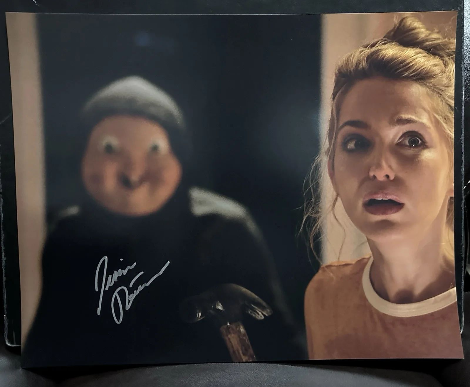Jessica Rothe — Jessica Rothe Autographed Happy Death Day 11x14 Photograph 2 !