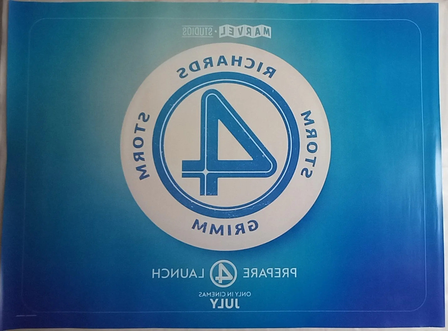 The Fantastic Four: First Steps (2025) D/S Advance UK Quad Poster, Pedro Pascal, изображение 2