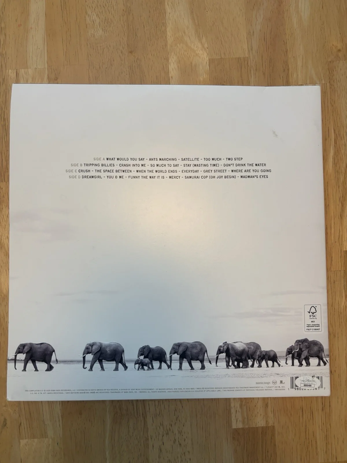 Dave Matthews Signed Where Are You Going The Singles Vinyl Record Album DMB JSA, изображение 4
