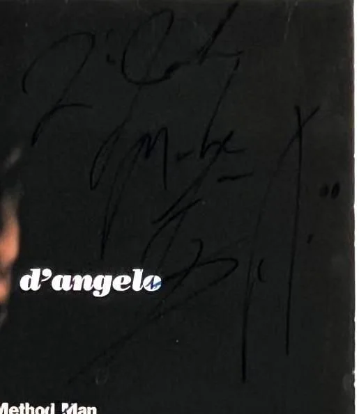 D'Angelo Signed "Left & Right Ft. Redman & Method Man" 12" Single Record (BAS), image 2