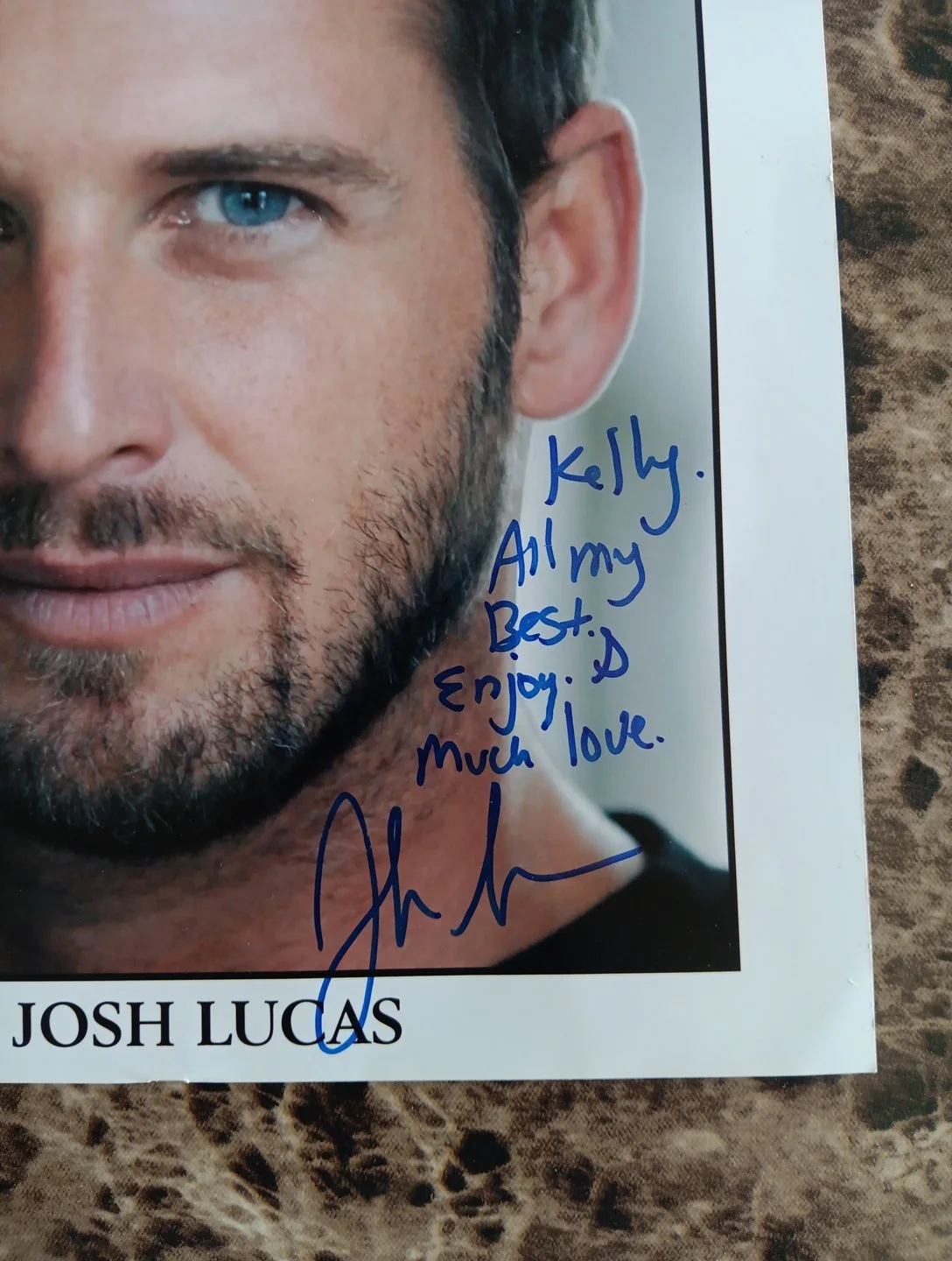 Josh Lucas — Josh Lucas Original Signature Autographed 8X10 Movie Still, изображение 2