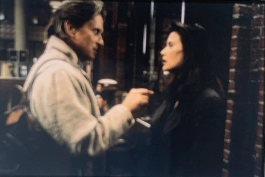 DISCLOSURE Michael Douglas Demi Moore 1994 35mm Publicity Slides x4, image 2
