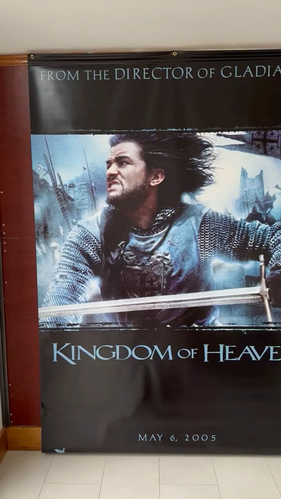 Kingdom OF Heaven Poster Banner 7ft x 5ft Knights Templar and the Crusades Huge, изображение 2