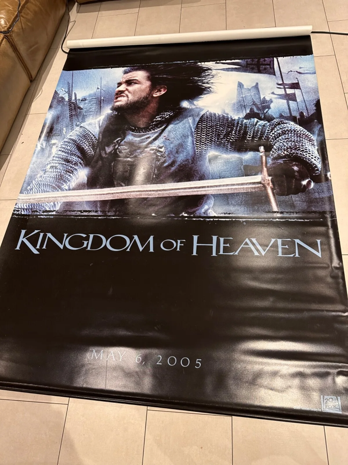 Kingdom OF Heaven Poster Banner 7ft x 5ft Knights Templar and the Crusades Huge, изображение 5