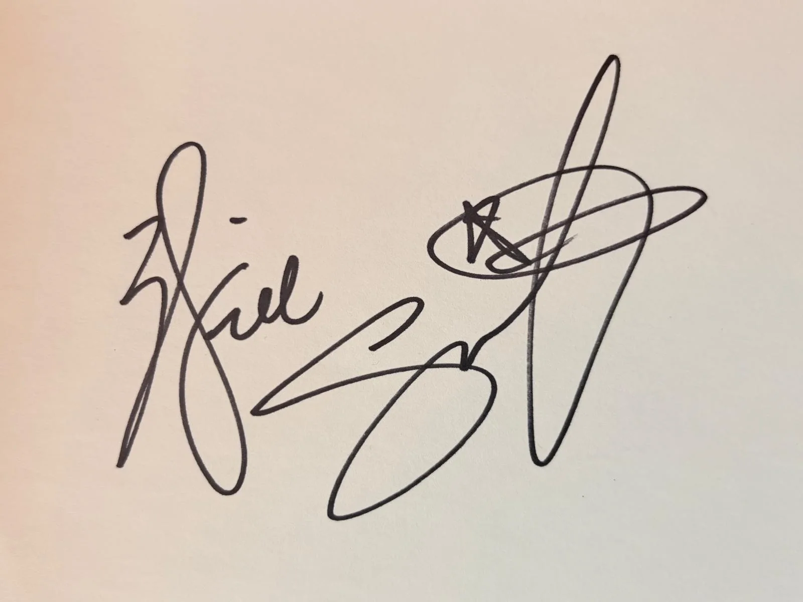 Will Smith — WILL SMITH SIGNED AUTOGRAPHED INDEX CARD FULL NAME FRESH PRINCE BELAIR PSA, image 2