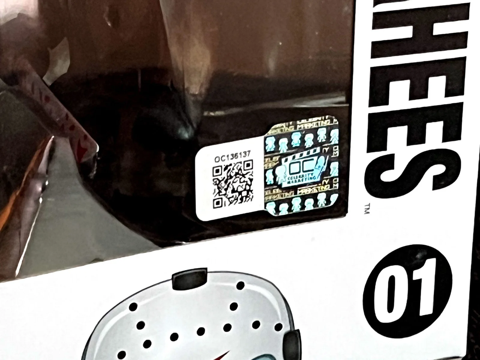JASON VOORHEES • ARI LEHMAN SIGNED HORROR COA • FUNKO POP FRIDAY THE 13TH, изображение 3