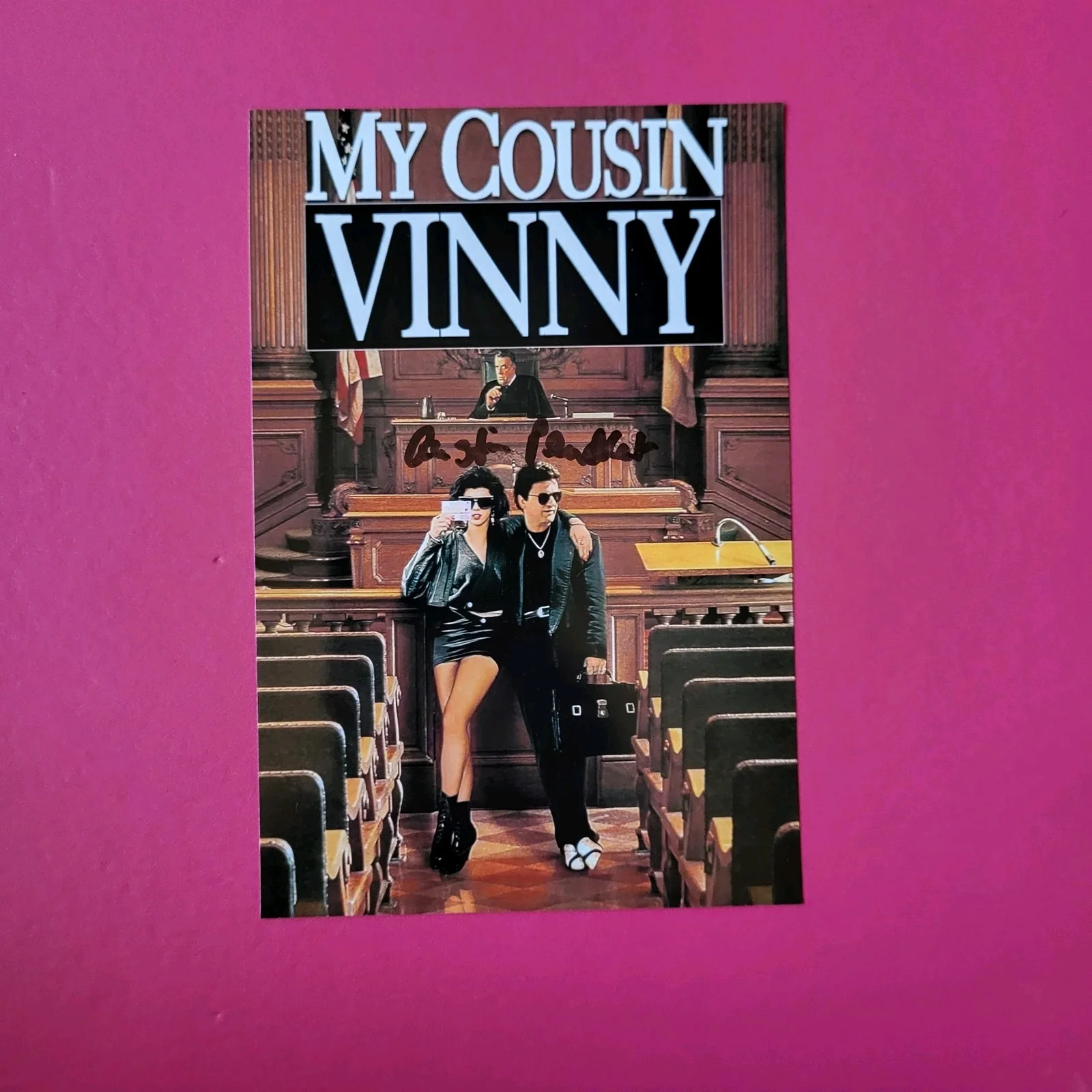 Austin Pendleton — Austin Pendleton My Cousin Vinny OZ Hand Signed 4x6 Photo Autograph Original