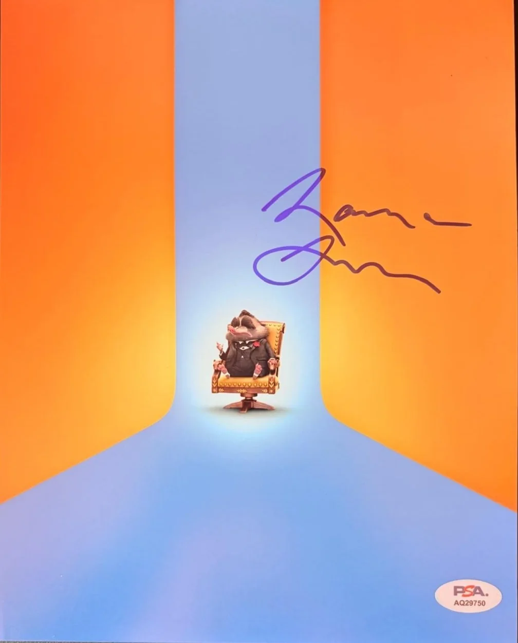Maurice Lamarche — MAURICE LAMARCHE SIGNED AUTOGRAPHED 8X10 PHOTO ZOOTOPIA FUTURAMA PSA COA