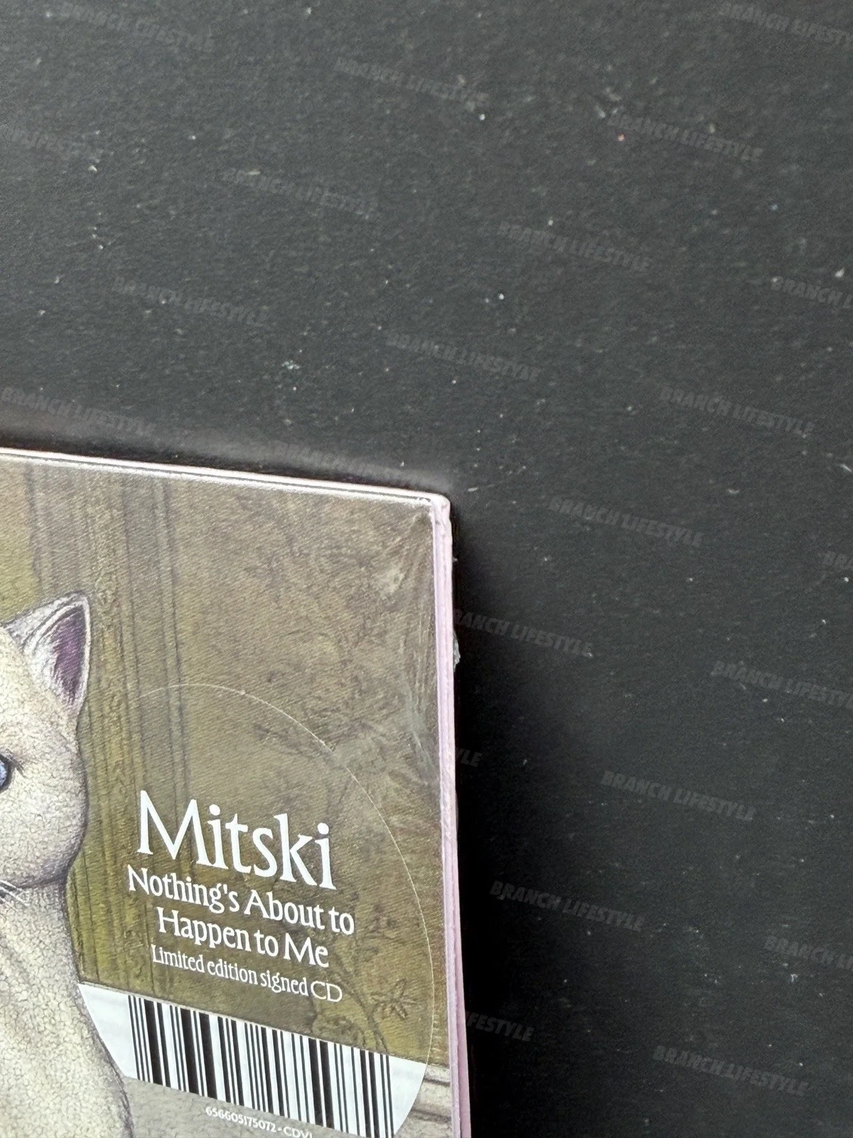Sealed Mitski Nothing’s About To Happen To Me Signed CD IN HAND Heart RARE, изображение 4