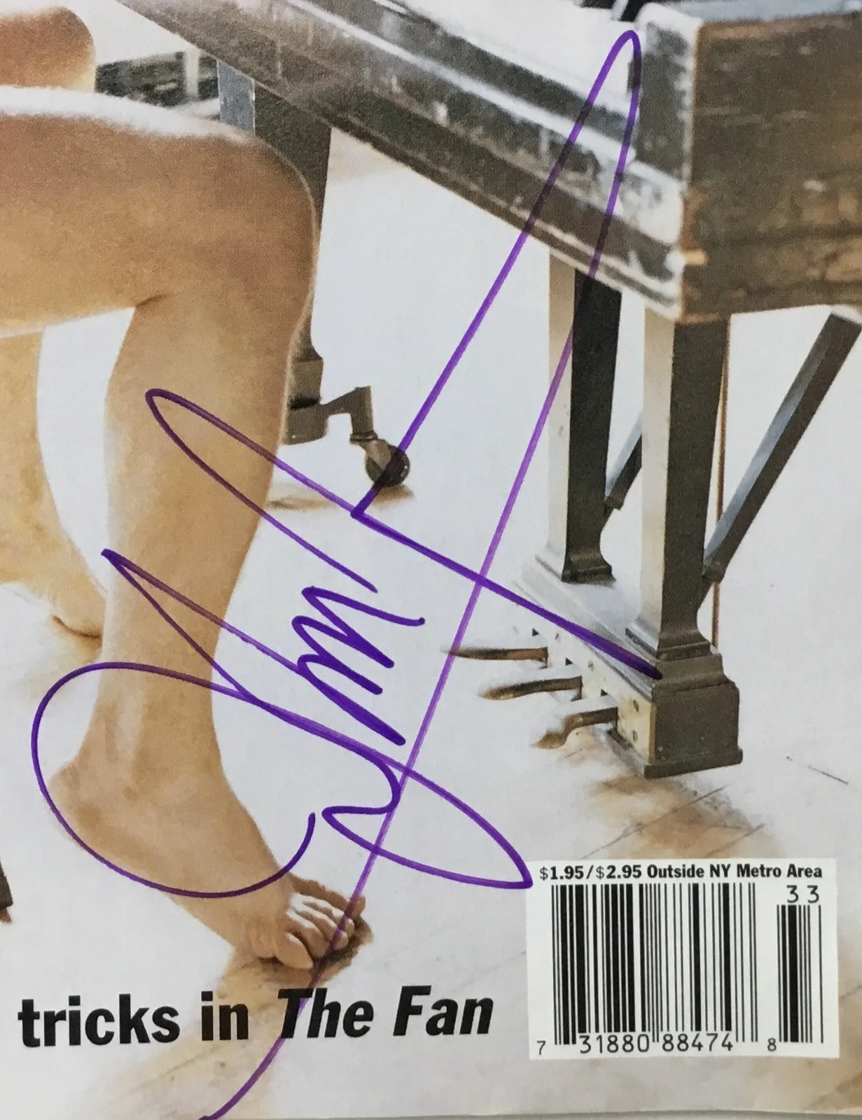 John Leguizamo — John Leguizamo Actor/Comedian Signed Magazine Cover Page, изображение 2