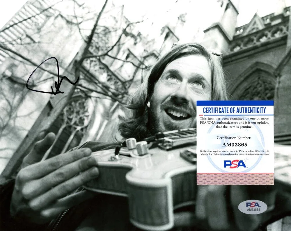 Trey Anastasio — Trey Anastasio Phish Signed Autograph 8x10 - Rift Hoist Lawn Boy w/ PSA COA, изображение 2