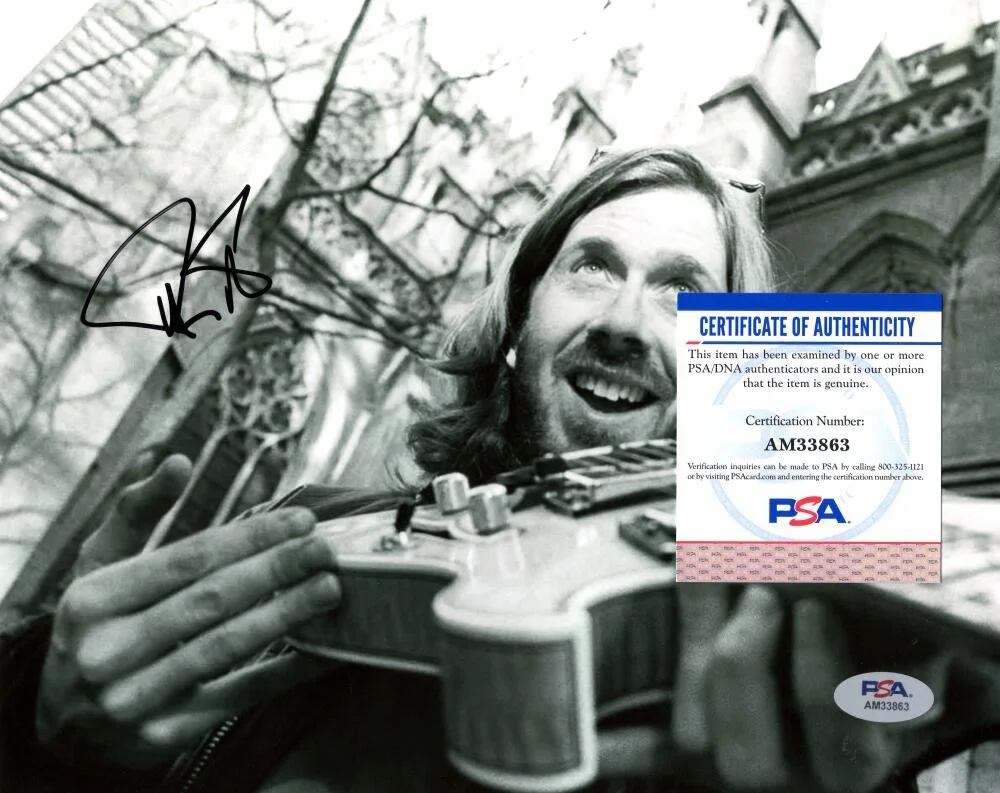 Trey Anastasio — Trey Anastasio Phish Signed Autograph 8x10 - Evolve Billy Breathes w/ PSA COA, image 2