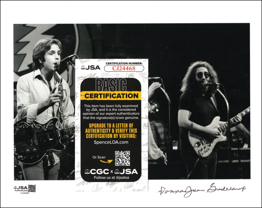 Donna Jean Godchaux — Donna Jean Godchaux Signed Autograph 8x10 Photo - Grateful Dead Babe w/ JSA COA, изображение 2