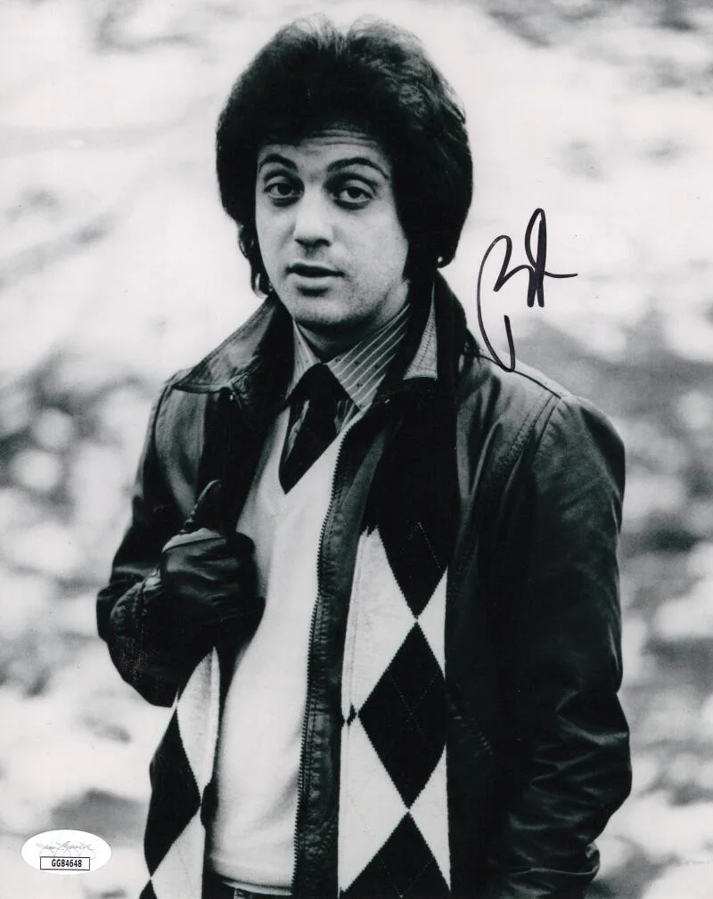 Billy Joel — Billy Joel Signed Autograph 8x10 Photo Photograph - Cold Spring Harbor JSA COA