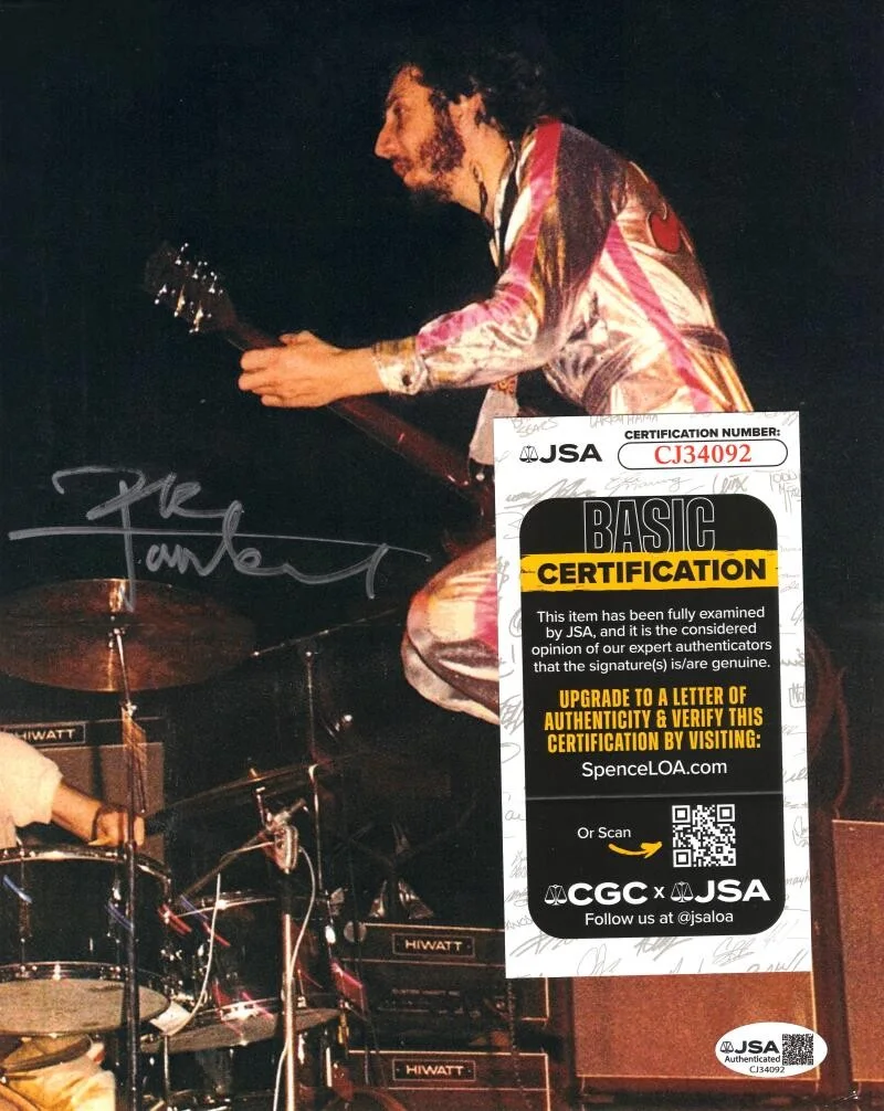 Pete Townshend — Pete Townshend The Who Signed Autograph 8x10 Photo - My Generation w/ JSA COA, изображение 2