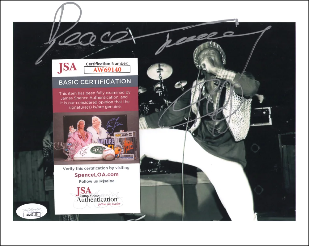 Jimmy Cliff — Jimmy Cliff Signed Autograph 8x10 Photo - Reggae Guitar Legend w/ JSA COA, изображение 2