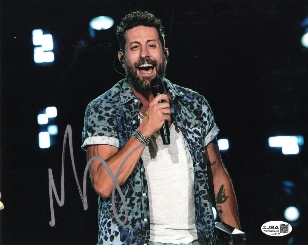 Matthew Ramsey — Matthew Ramsey Signed Autograph 8x10 Photo - Country Music Stud Barbara JSA COA