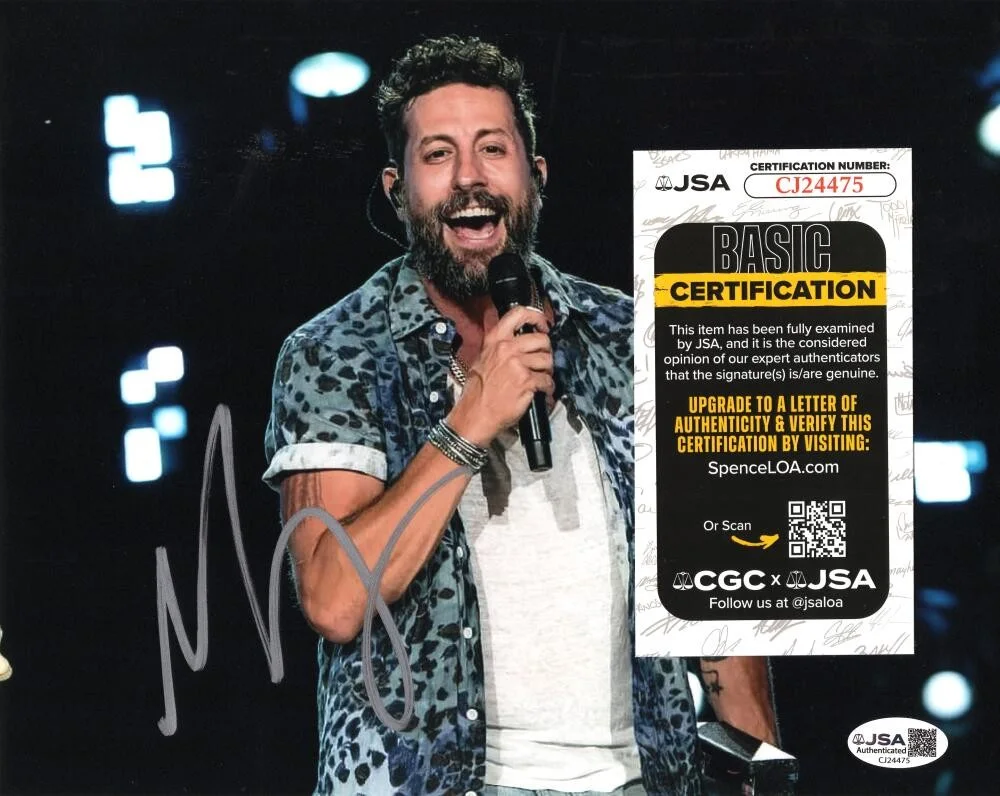 Matthew Ramsey — Matthew Ramsey Signed Autograph 8x10 Photo - Country Music Stud Barbara JSA COA, image 2