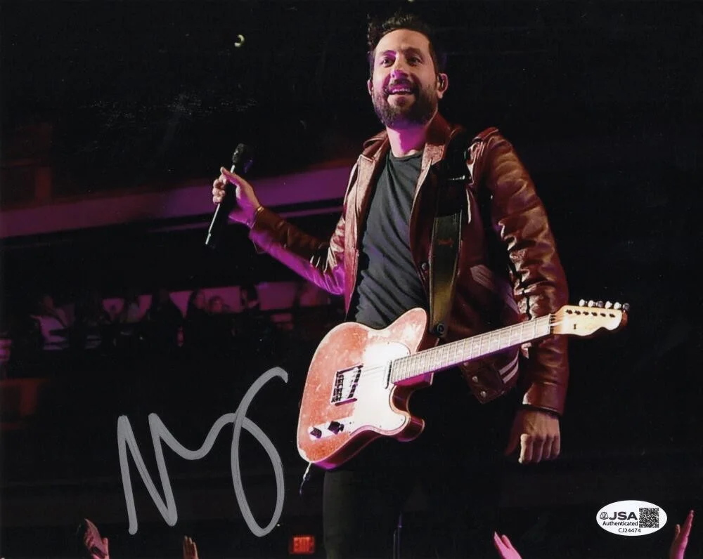 Matthew Ramsey — Matthew Ramsey Signed Autograph 8x10 Photo Photograph - Country Music w/ JSA COA