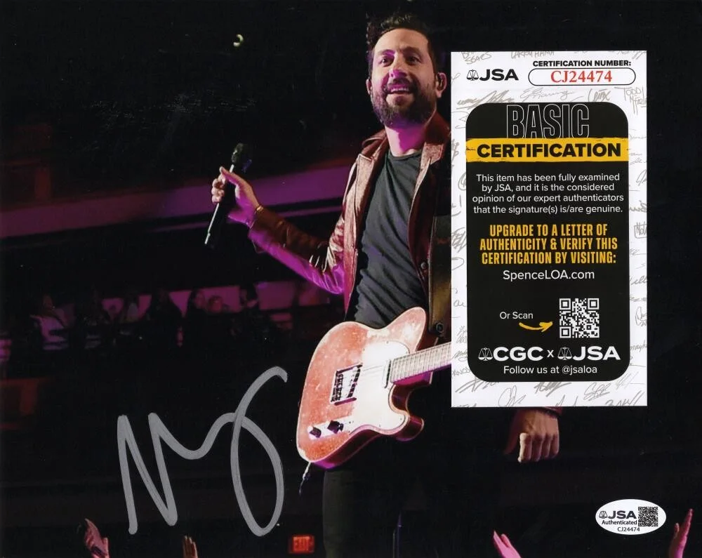 Matthew Ramsey — Matthew Ramsey Signed Autograph 8x10 Photo Photograph - Country Music w/ JSA COA, изображение 2