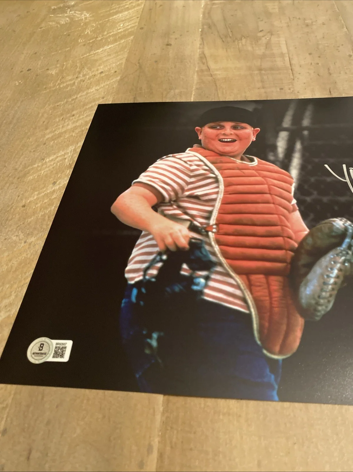 Patrick Renna — Patrick Renna Signed + 2x Inscribed 11x14 “The Sandlot” Photo. Beckett COA, изображение 5
