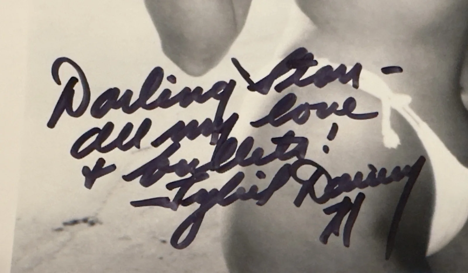 Sybil Danning Autographed Signed 8x0 Photo, image 2