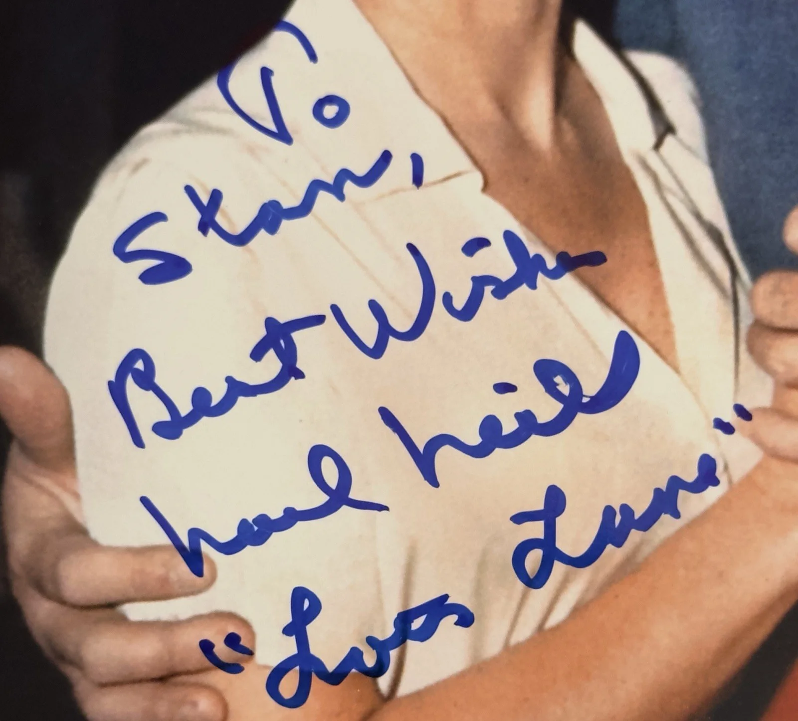 Sharon Sharon Gless, Tyne Daly — Noel Neill Autographed 8x10 Photo - Lois Lane in SUPERMAN (George Reeves), изображение 2