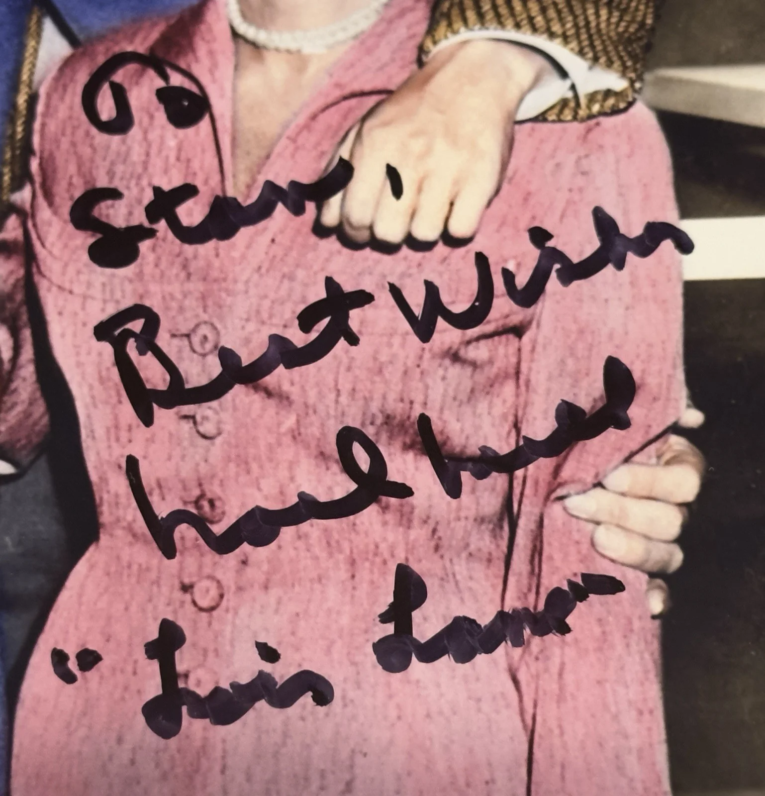 Sharon Sharon Gless, Tyne Daly — Noel Neill Autographed 8x10 Photo - Lois Lane in SUPERMAN (George Reeves), изображение 2