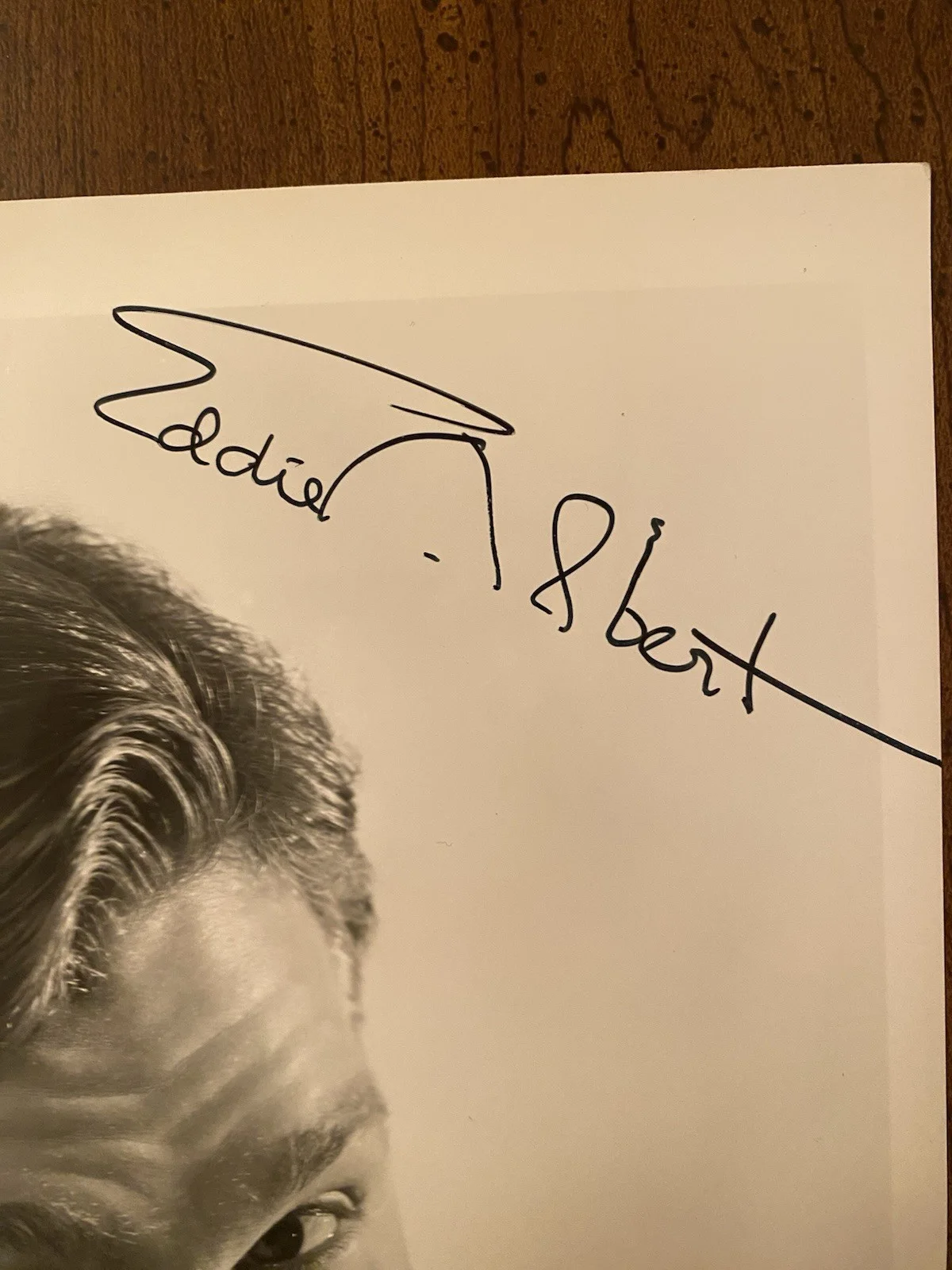 Eddie Albert — Eddie Albert Signed Autographed Photo w/ COA The Fuller Brush Girl Roman Holiday, изображение 2