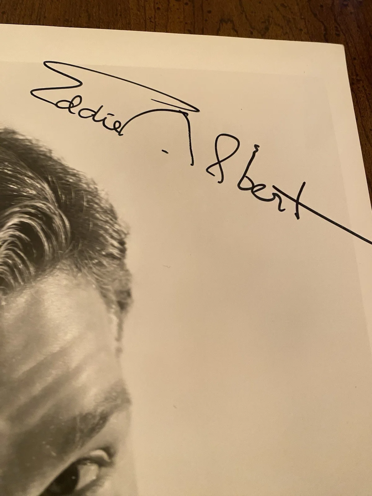 Eddie Albert — Eddie Albert Signed Autographed Photo w/ COA The Fuller Brush Girl Roman Holiday, изображение 3