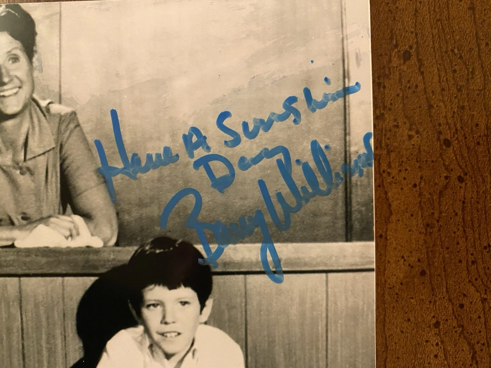 Barry Williams — Barry Williams Signed Autographed Photo w/ COA The Brady Bunch NICE INSCRIPTION, image 2
