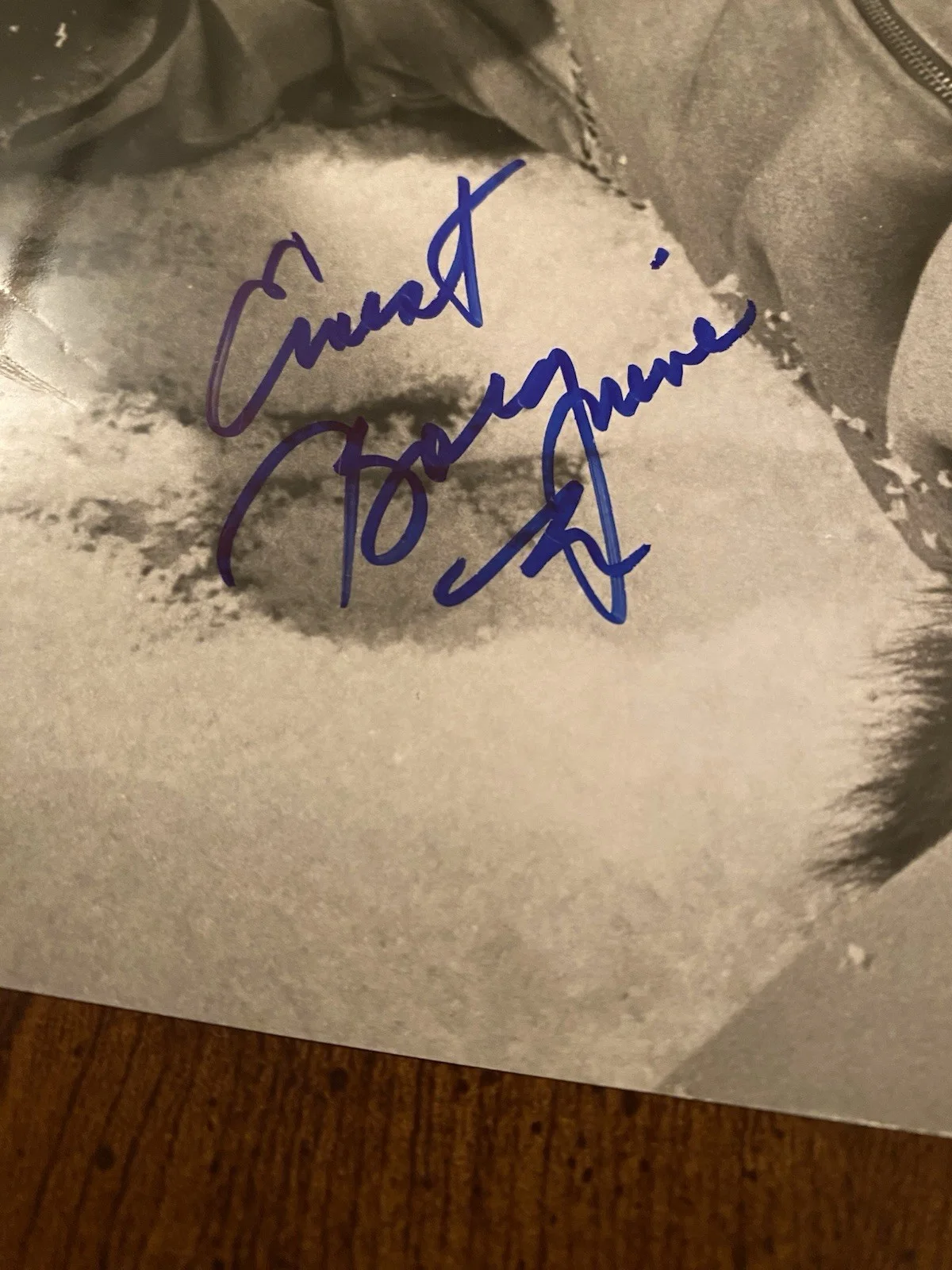 Ernest Borgnine — Ernest Borgnine Signed Autographed 8x10 Photo With COA Ice Station Zebra, изображение 3