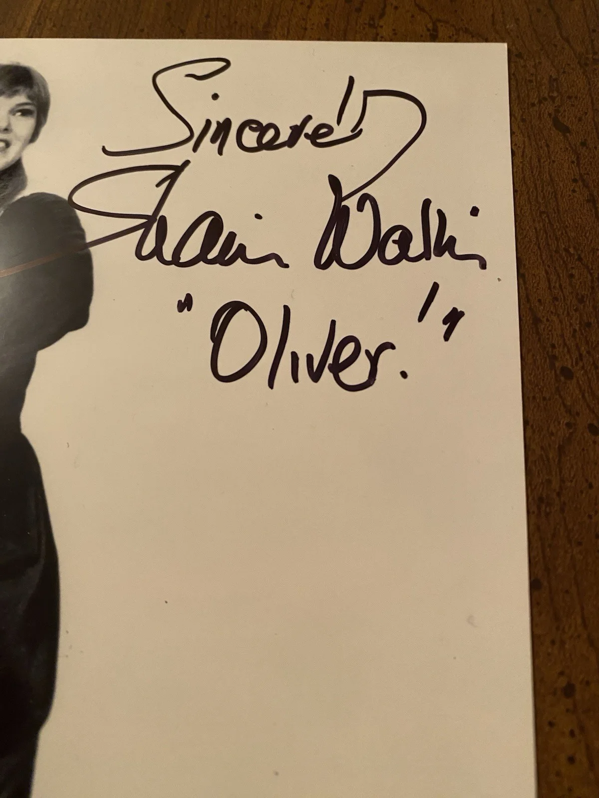 Shani Wallis — Shani Wallis Signed Autographed 8x10 Photo With COA Oliver NICE, image 3