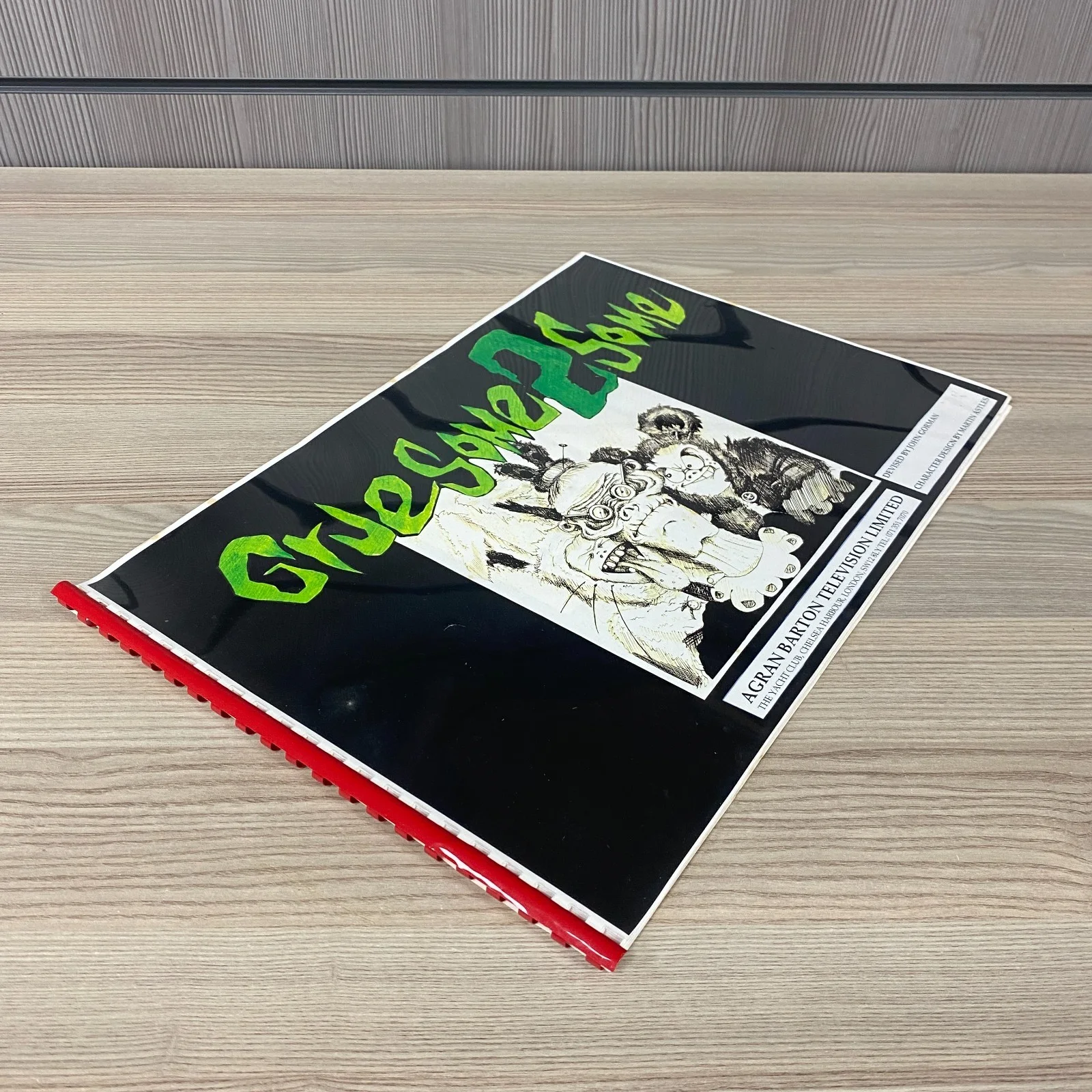 NEVER PRODUCED GRUESOME 2 SOME STORYBOARD/PITCH TV SERIES JOHN GORMAN, изображение 4