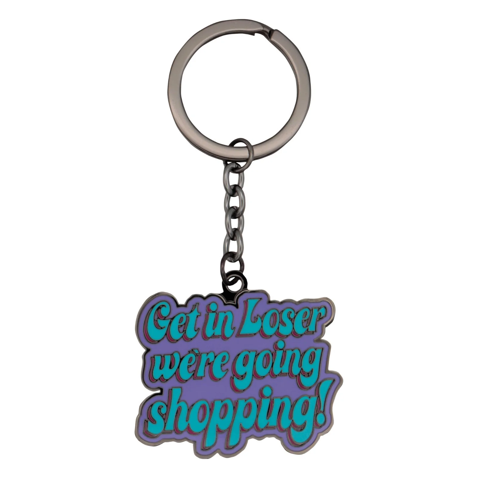 Mean Girls Limited Edition “We’re Going Shopping” Enamel Metal Keyring, image 5