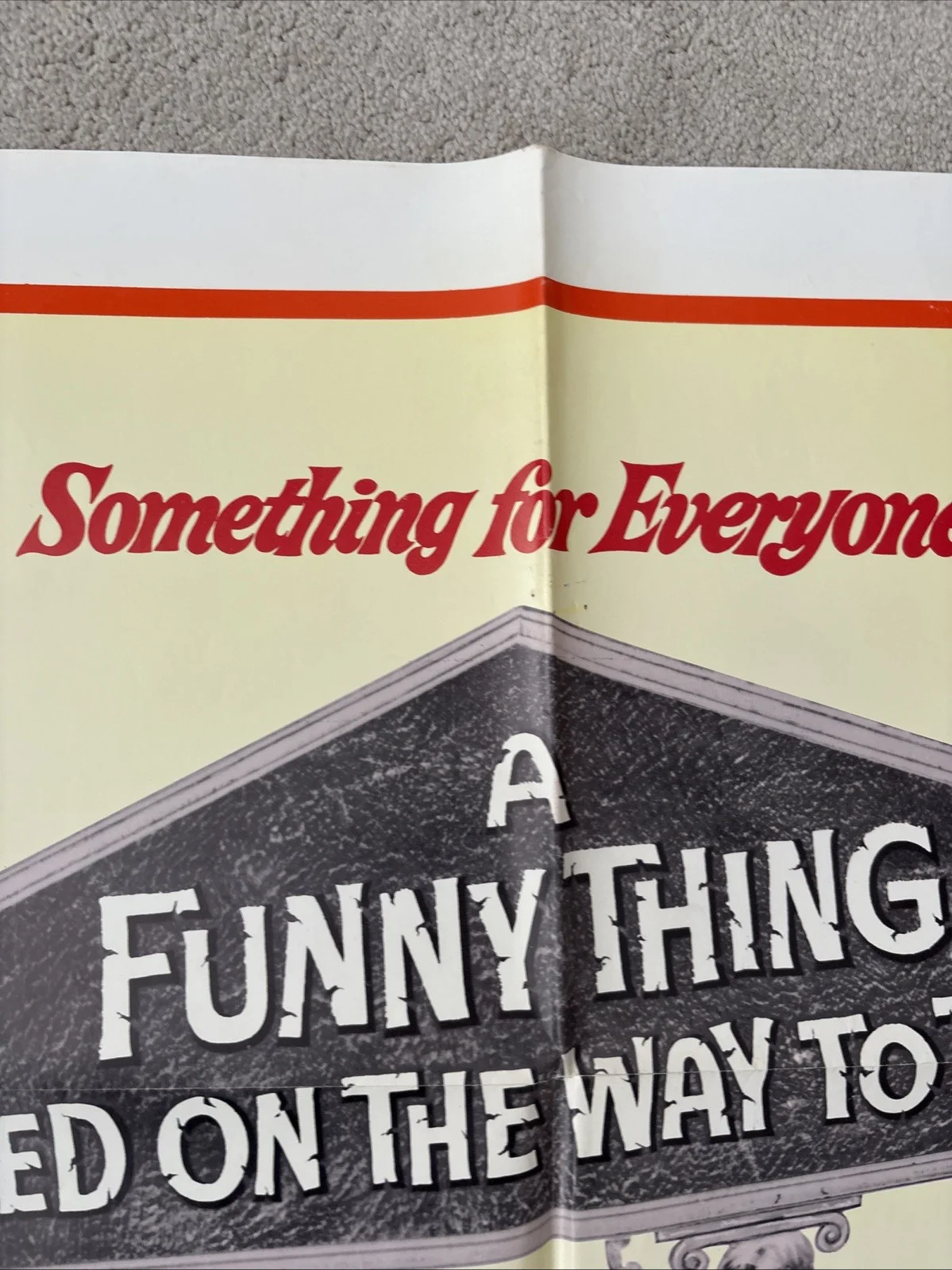 A Funny Thing Happened On The Way To The Forum (1966) US One Sheet Movie Poster, изображение 3