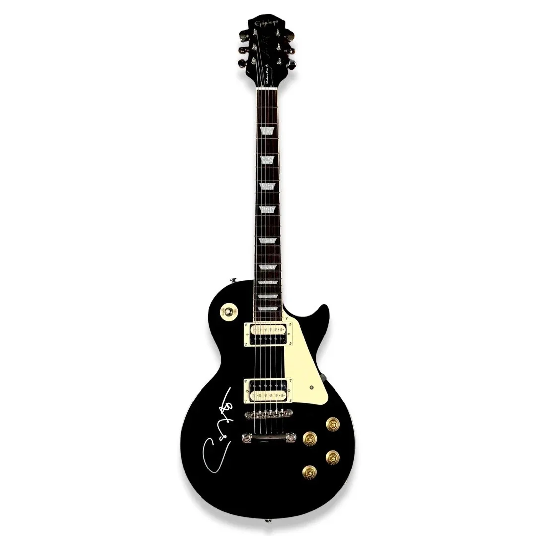 Carlos Santana Signed Autographed Electric Guitar PSA/DNA Authenticated, image 2