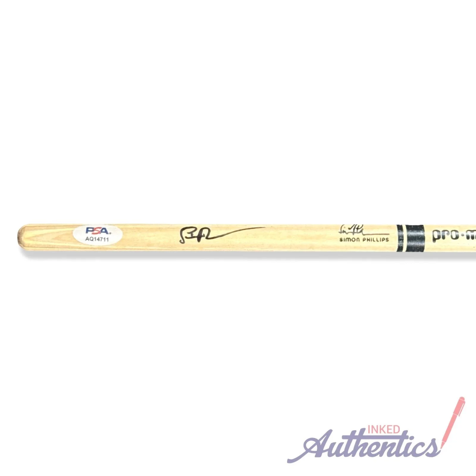 Simon Phillips Signed Autographed Drumstick PSA/DNA Authenticated, image 2