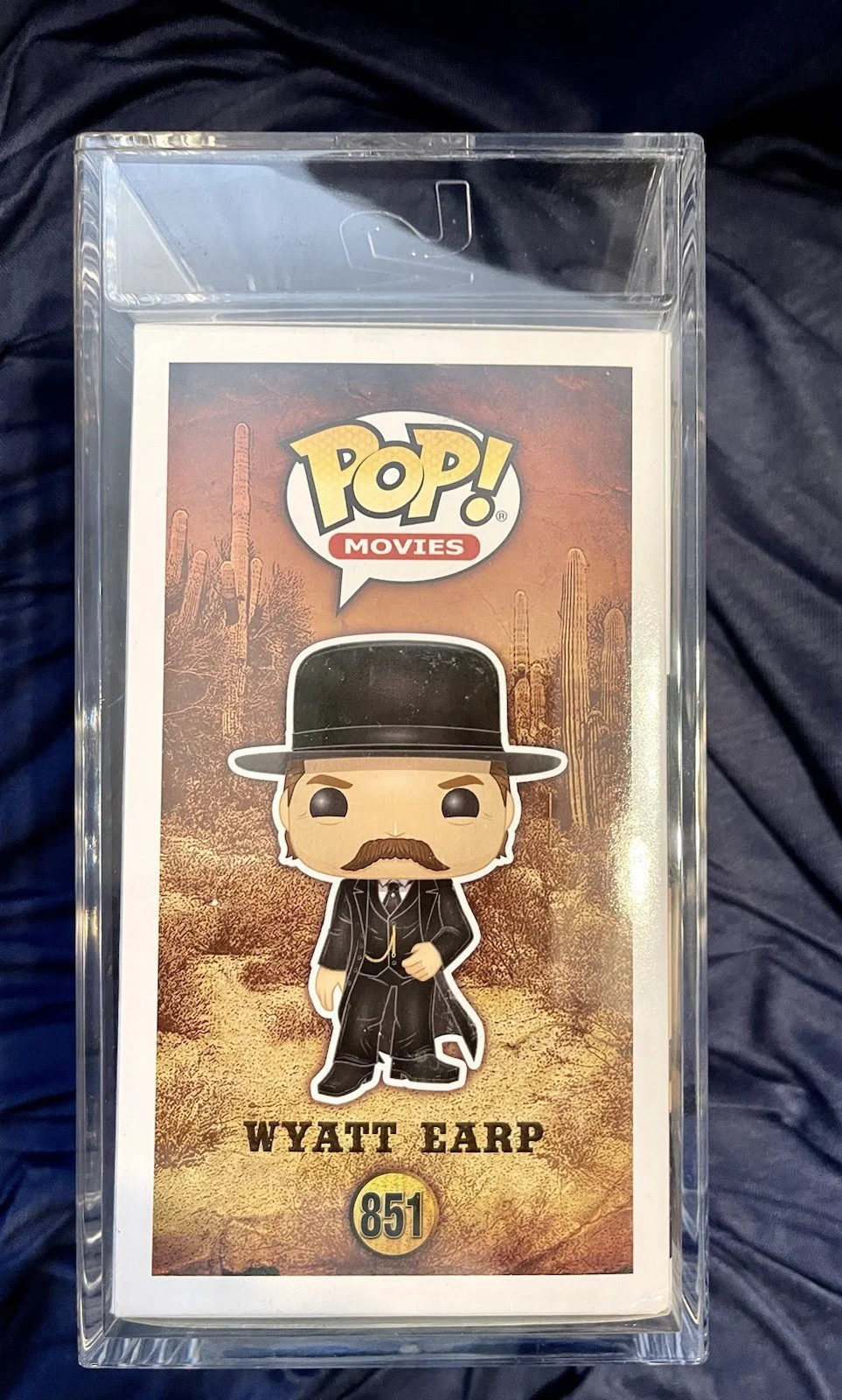Kurt Russell — Kurt Russell Wyatt Earp Tombstone 851 Signed Funko Pop JSA Letter Graded￼, изображение 5