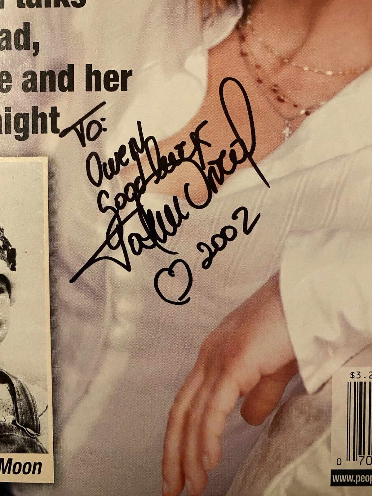 Tatum O’Neal — Tatum O’Neal Signed Autographed People Magazine With COA Paper Moon 2002, image 2