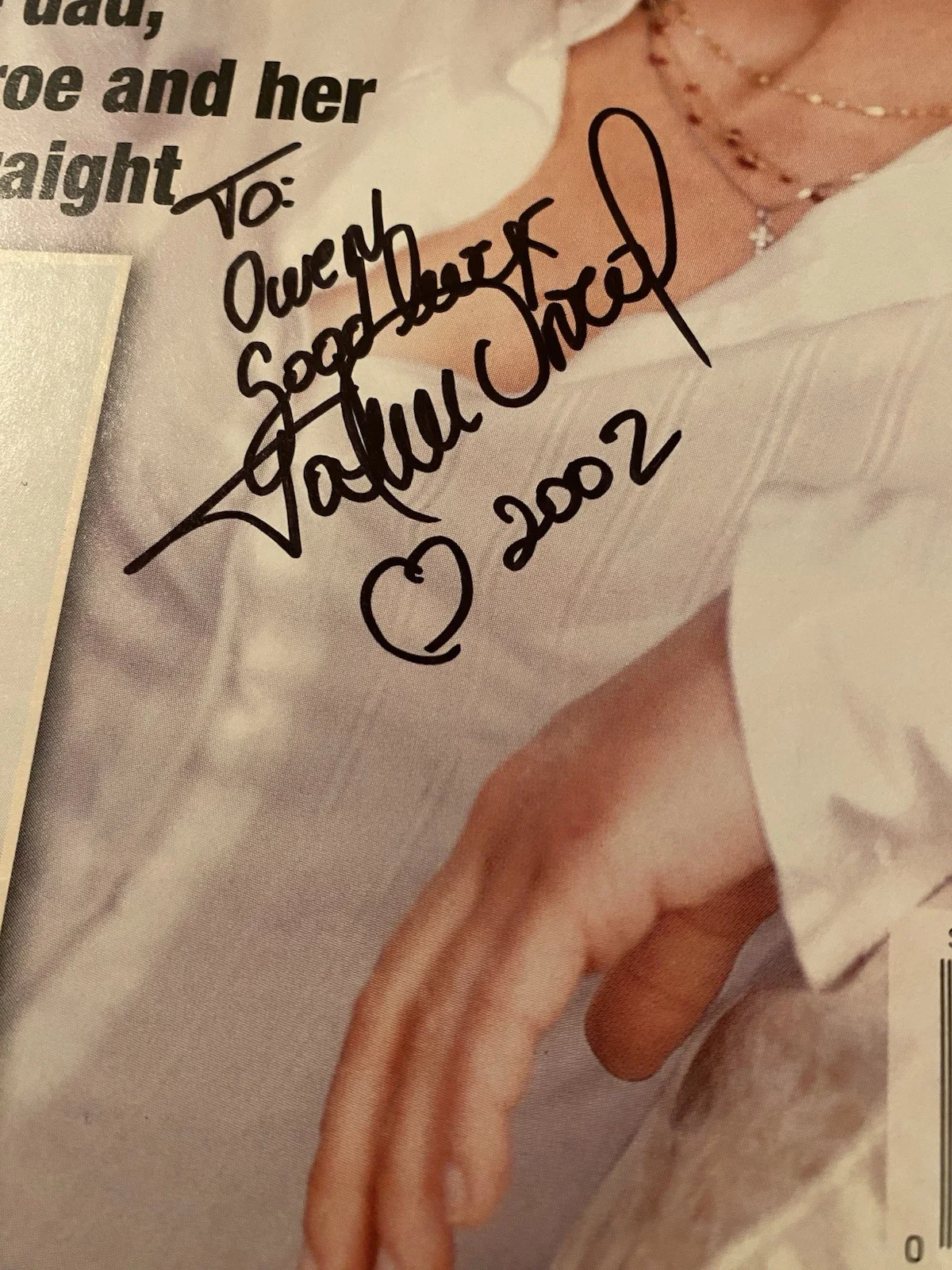 Tatum O’Neal — Tatum O’Neal Signed Autographed People Magazine With COA Paper Moon 2002, image 3