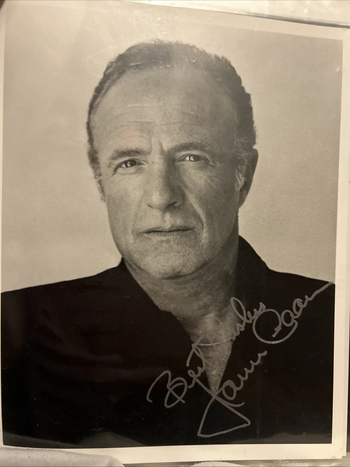 James Caan — James Caan Autographed Black & White 8x10 Photo Silver Marker, изображение 5
