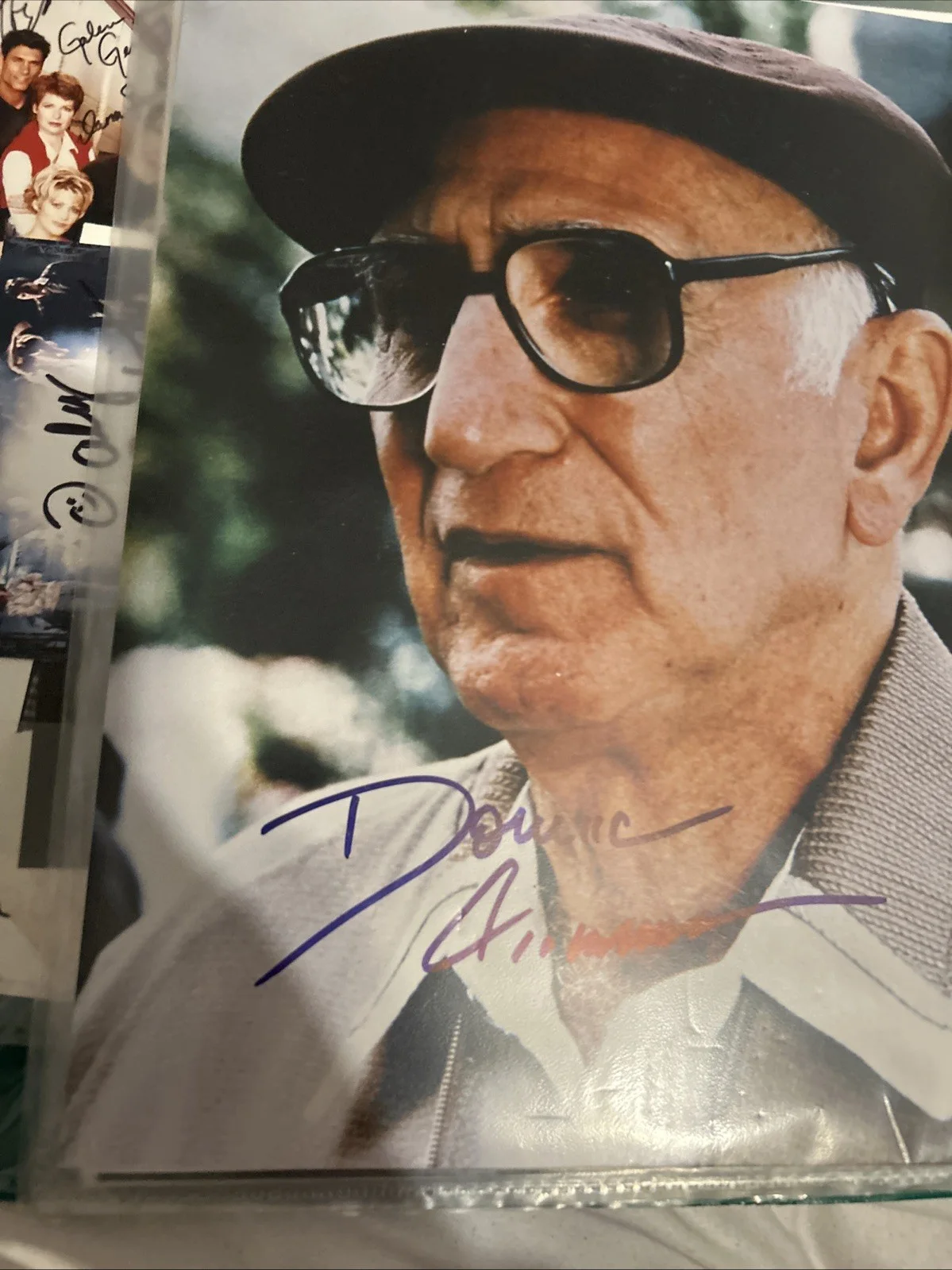 Dominic Chianese — Dominic Chianese Autographed 8x10 Color Photo Sopranos, изображение 4