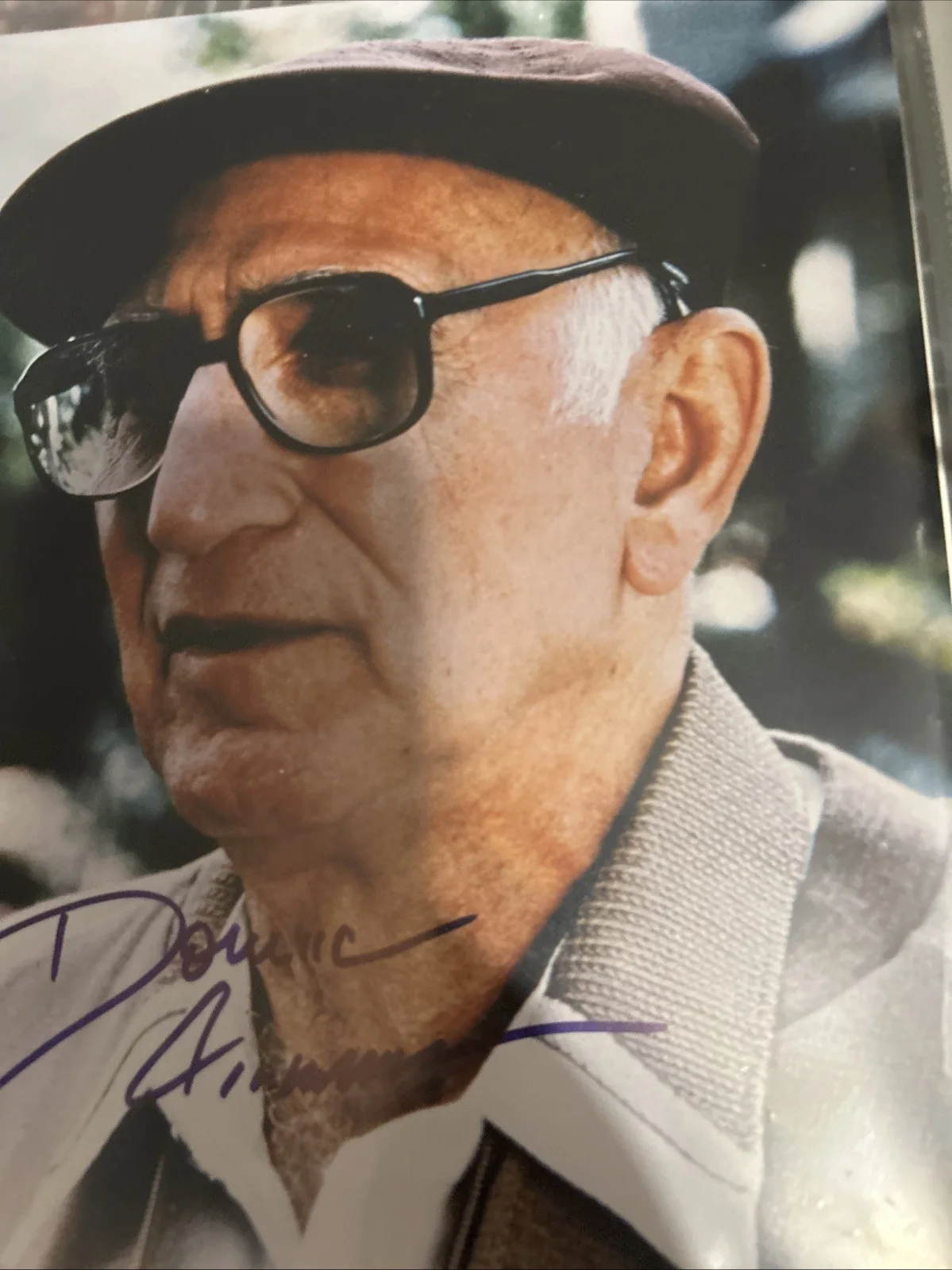 Dominic Chianese — Dominic Chianese Autographed 8x10 Color Photo Sopranos, изображение 5