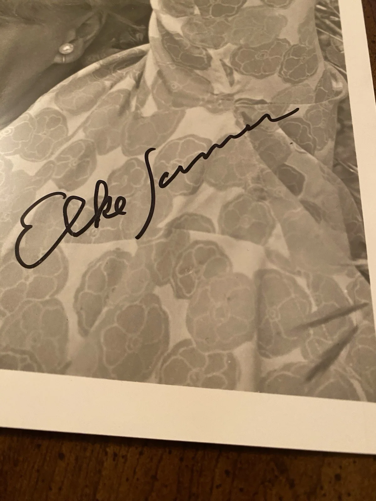 Elke Sommer — Elke Sommer Signed Autographed Photo With COA Pink Panther Boy Did I Get A Wrong, изображение 3