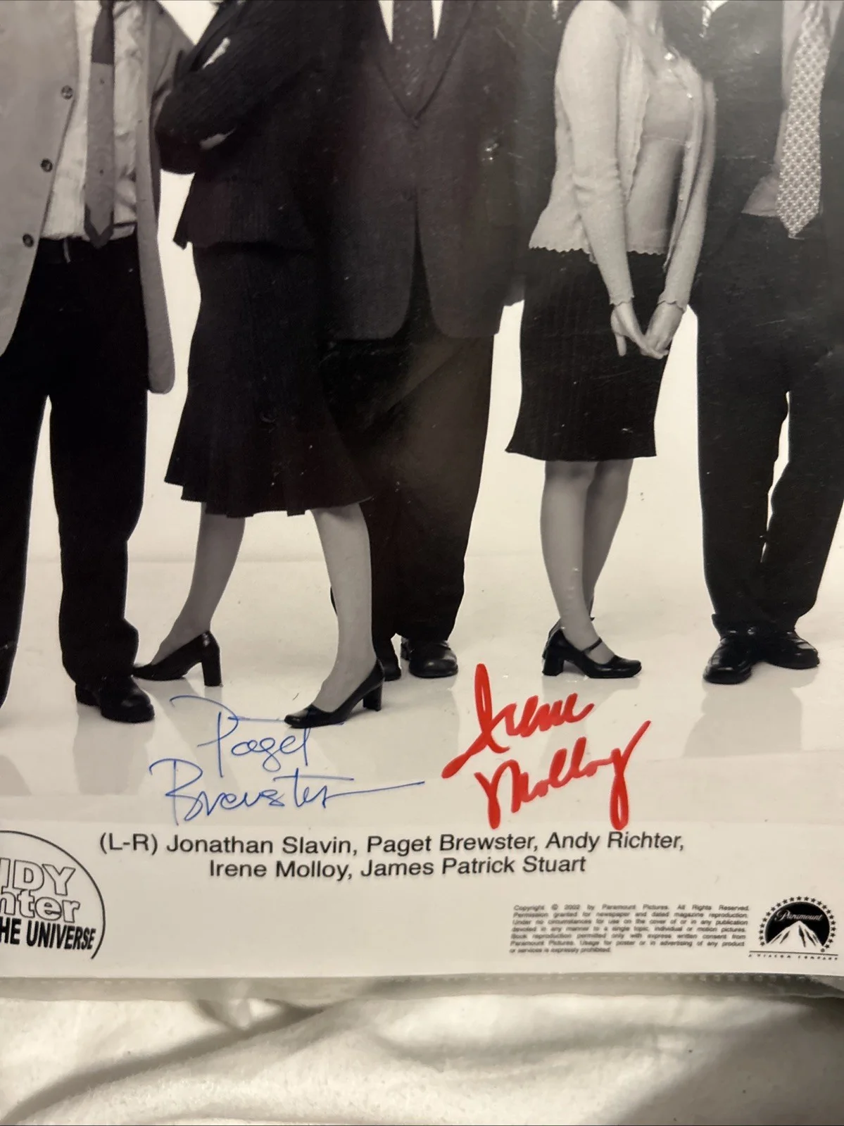 Andy Richter, Cast — Andy Richter Controls The Universe Cast Signed 8x10 Photo Original, image 5