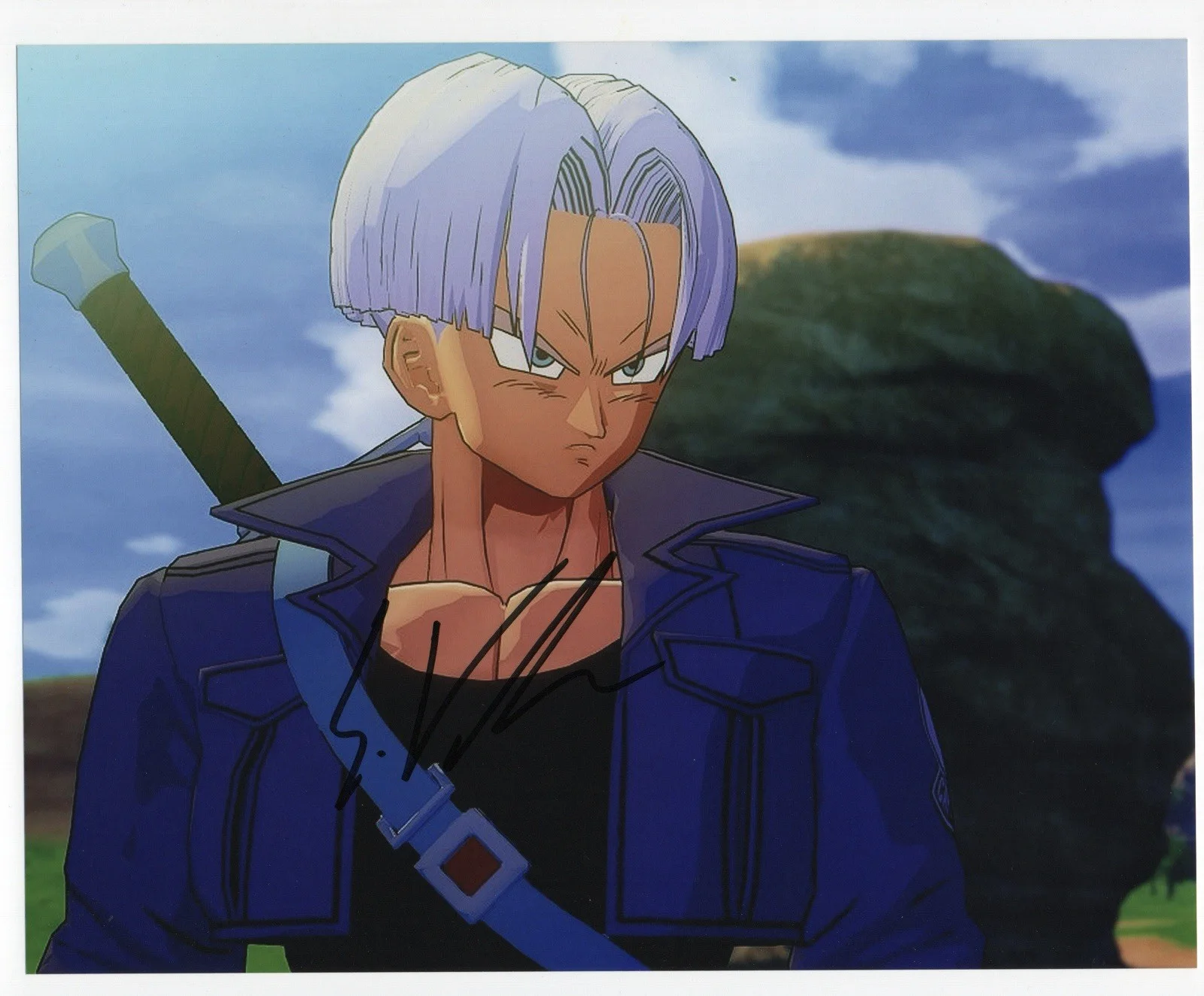 Eric Vale — Eric Vale signed autograph 8x10 Photo No COA Pass BAS PSA JSA Trunks DBZ Dragon