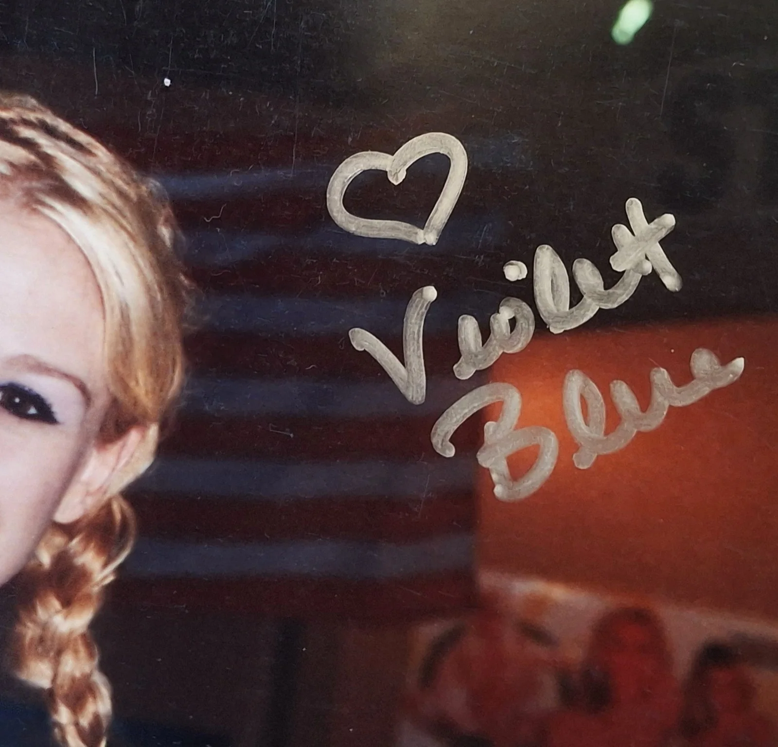 Violet Blue aka NONAME JANE Signed 8x12" PHOTO #5 - Showing Off, изображение 2