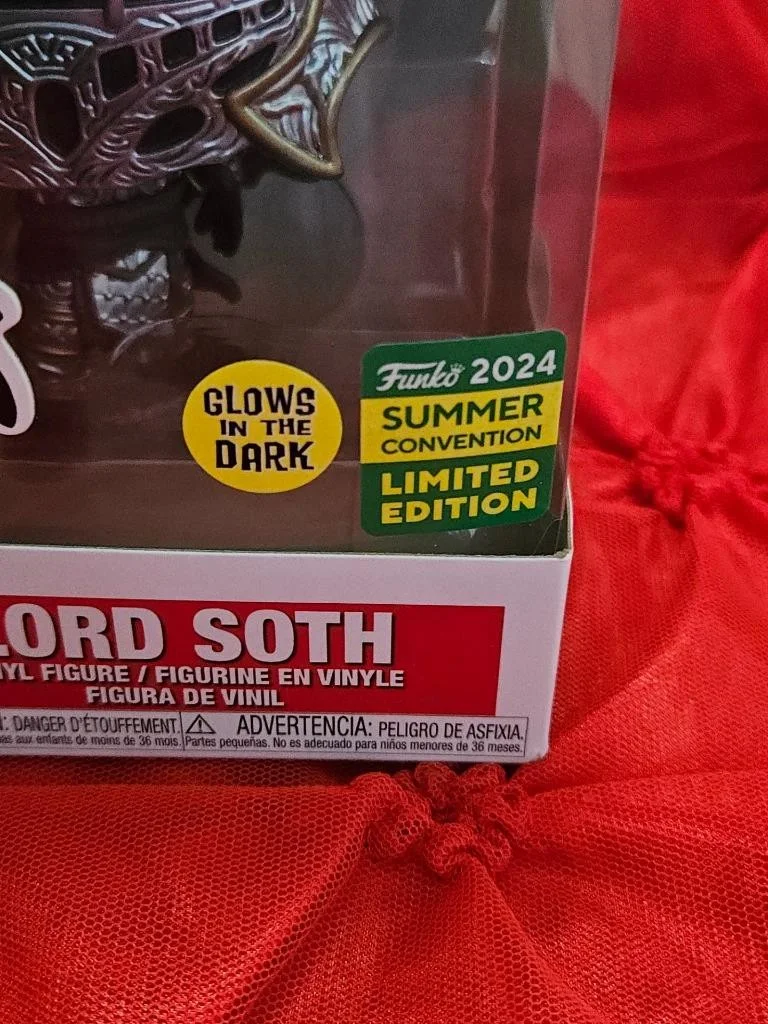 CLYDE CALDWELL — CLYDE CALDWELL SIGNED AUTOGRAPHED FUNKO POP! 979 LORD SOTH DUNGIONS DRAGONS COA, изображение 4